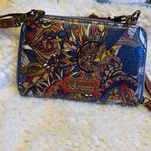 Sakroots Crossbody Peace Wallet